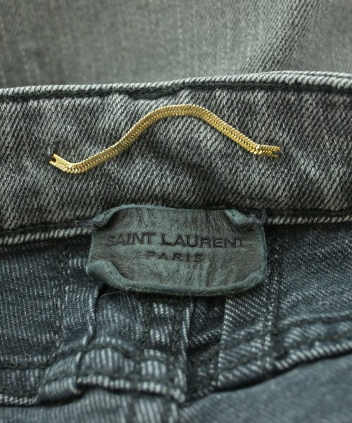SAINT LAURENT PARIS（サンローランパリ）デニムパンツ グレー サイズ:-(XS位) メンズ/2200694592517