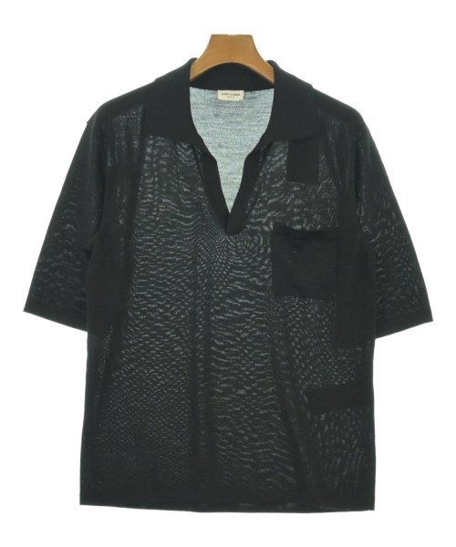 SAINT LAURENT PARIS(サンローランパリ)ニット・セーター 黒 サイズ:XS/2200700214020
