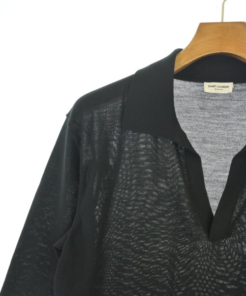 SAINT LAURENT PARIS（サンローランパリ）ニット・セーター 黒 サイズ:XS メンズ/2200700214020