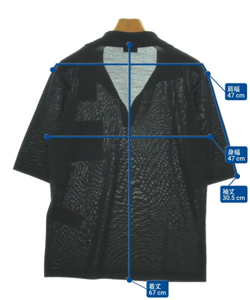 SAINT LAURENT PARIS（サンローランパリ）ニット・セーター 黒 サイズ:S メンズ/2200700214037