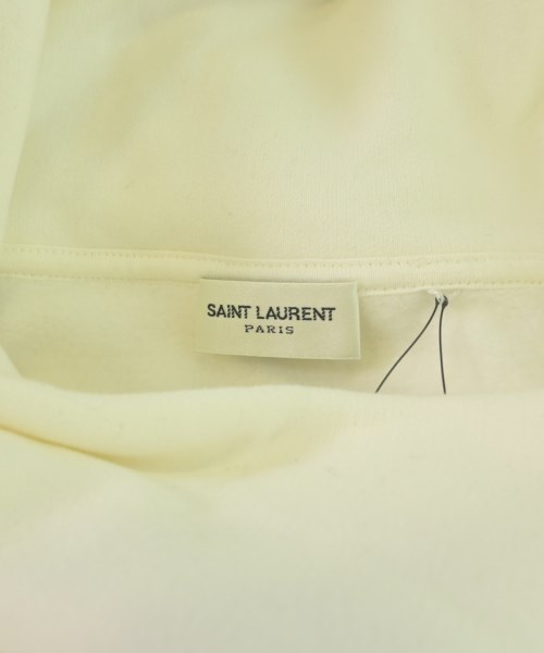 SAINT LAURENT PARIS（サンローランパリ）スウェット 白 サイズ:L メンズ/2200700214044