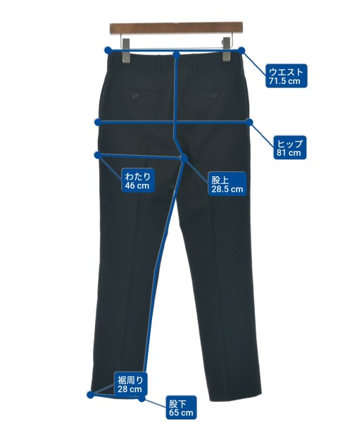 SAINT LAURENT PARIS（サンローランパリ）スラックス 黒 サイズ:42(M位) レディース/2200700463084
