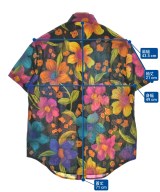 SAINT LAURENT PARIS（サンローランパリ）カジュアルシャツ 黒 サイズ:37(XS位) メンズ/2200700508020