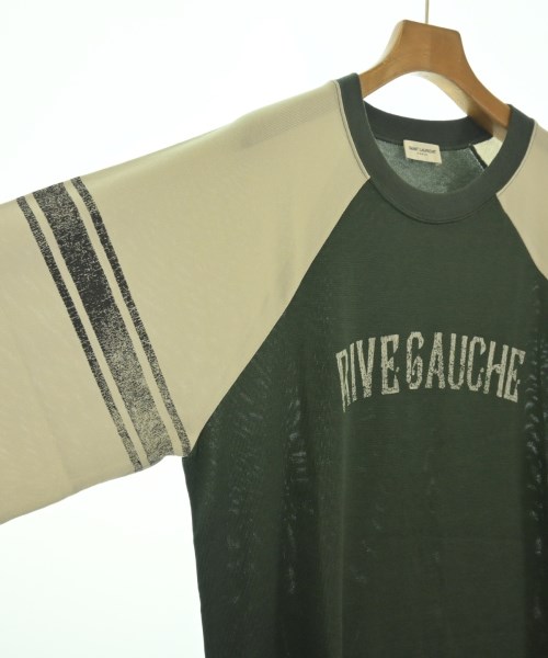 SAINT LAURENT PARIS（サンローランパリ）Tシャツ・カットソー 緑 サイズ:XL メンズ/2200700508037