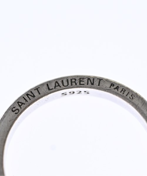 SAINT LAURENT PARIS（サンローランパリ）リング シルバー サイズ:-(13.5号位) メンズ/2200701135034