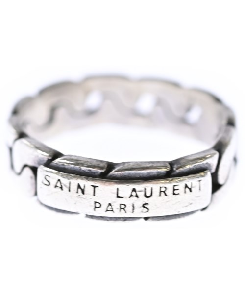 SAINT LAURENT PARIS（サンローランパリ）リング シルバー サイズ:-(15号位) メンズ/2200701135041