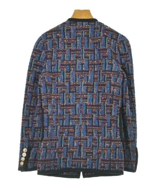 SAINT LAURENT PARIS（サンローランパリ）ノーカラージャケット その他（柄物・カラフル） サイズ:34(XXS位) レディース/2200701682026