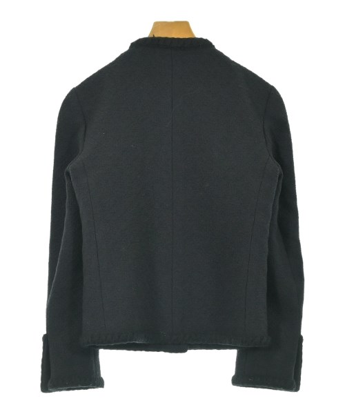 SAINT LAURENT PARIS（サンローランパリ）ノーカラージャケット 黒 サイズ:38(M位) レディース/2200701682033