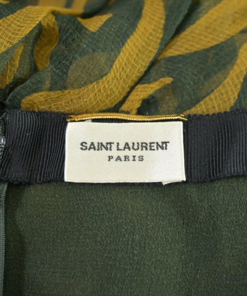 SAINT LAURENT PARIS（サンローランパリ）ロング・マキシ丈スカート 緑 サイズ:34(XXS位) レディース/2200701682149