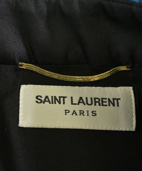 SAINT LAURENT PARIS（サンローランパリ）ミニスカート 青 サイズ:34(XS位) レディース/2200701682194