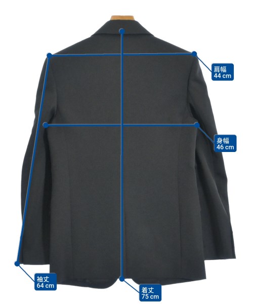 SAINT LAURENT PARIS（サンローランパリ）ジャケット 黒 サイズ:46(M位) メンズ/2200655294061