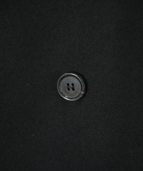 SAINT LAURENT PARIS（サンローランパリ）ピーコート 黒 サイズ:38(S位) レディース/2200655600015