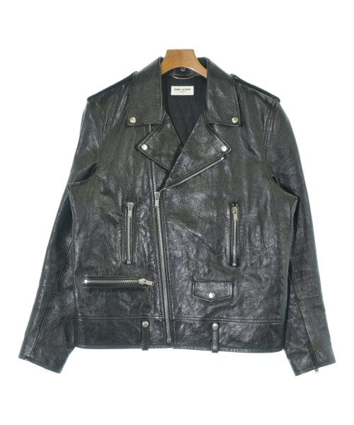 SAINT LAURENT PARIS(サンローランパリ)ライダース 黒 サイズ:54(XXL位)/2200656054015