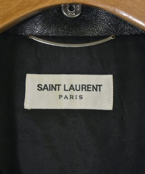 SAINT LAURENT PARIS（サンローランパリ）ライダース 黒 サイズ:54(XXL位) メンズ/2200656054015