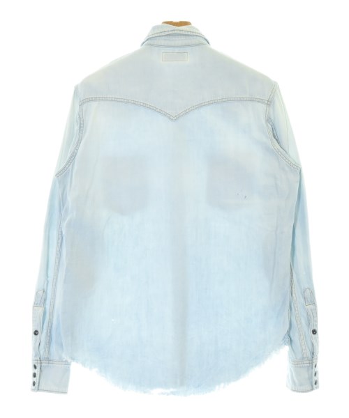 SAINT LAURENT PARIS（サンローランパリ）カジュアルシャツ 青 サイズ:L メンズ/2200651587075