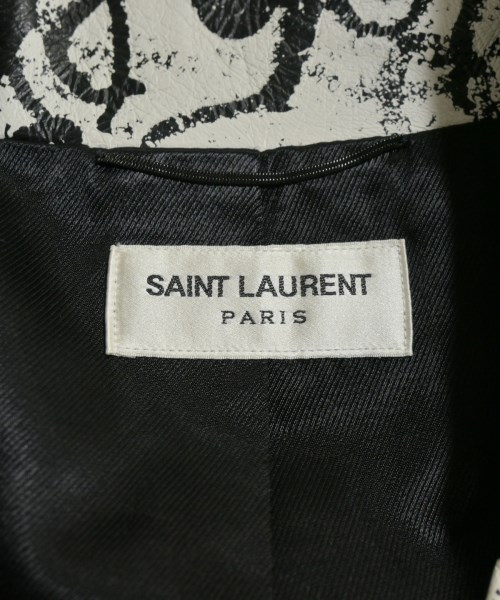 SAINT LAURENT PARIS（サンローランパリ）ライダース 白 サイズ:36(XS位) レディース/2200656247059