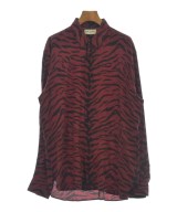 SAINT LAURENT PARIS（サンローランパリ）カジュアルシャツ 赤 サイズ:41(M位) メンズ/2200656618040