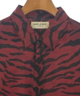 SAINT LAURENT PARIS（サンローランパリ）カジュアルシャツ 赤 サイズ:41(M位) メンズ/2200656618040
