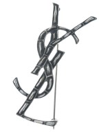 SAINT LAURENT PARIS（サンローランパリ）ブローチ・コサージュ シルバー サイズ:- レディース/2200656654086