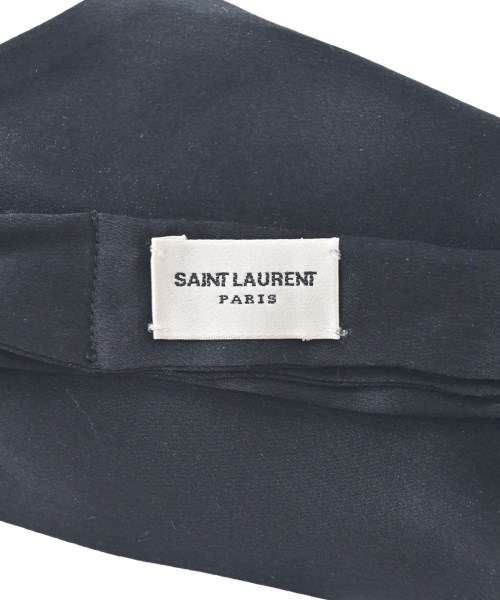 SAINT LAURENT PARIS（サンローランパリ）バンダナ・スカーフ 黒 サイズ:- レディース/2200652438420