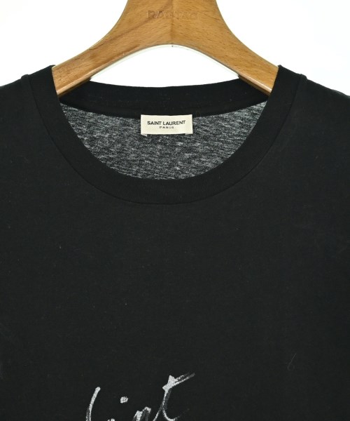 SAINT LAURENT PARIS（サンローランパリ）Tシャツ・カットソー 黒 サイズ:XS メンズ/2200657192228