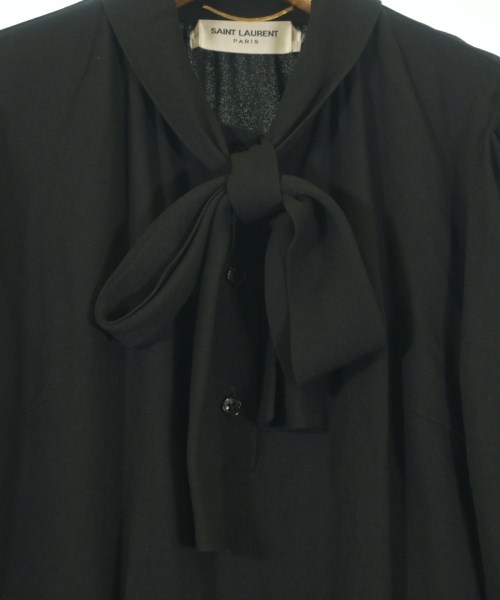 SAINT LAURENT PARIS（サンローランパリ）ワンピース 黒 サイズ:34(XXS位) レディース/2200657669393