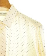 SAINT LAURENT PARIS（サンローランパリ）カジュアルシャツ ベージュ サイズ:39(M位) メンズ/2200657914073