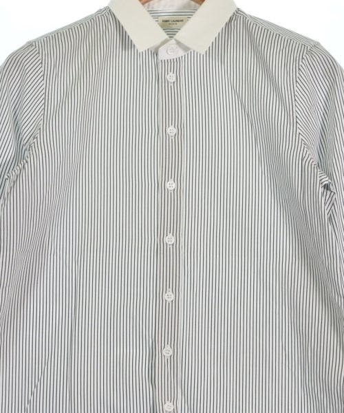 SAINT LAURENT PARIS（サンローランパリ）カジュアルシャツ 白 サイズ:38(XS位) メンズ/2200655127116