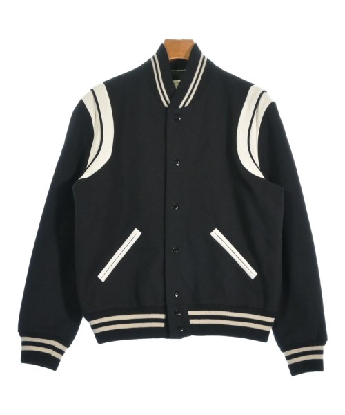 SAINT LAURENT PARIS(サンローランパリ)スタジャン 黒 サイズ:50(XL位)/2200658139055