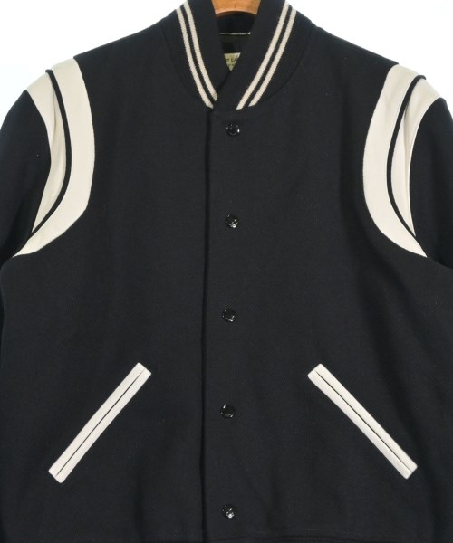 SAINT LAURENT PARIS（サンローランパリ）スタジャン 黒 サイズ:50(XL位) メンズ/2200658139055