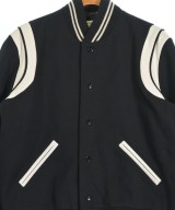 SAINT LAURENT PARIS（サンローランパリ）スタジャン 黒 サイズ:50(XL位) メンズ/2200658139055