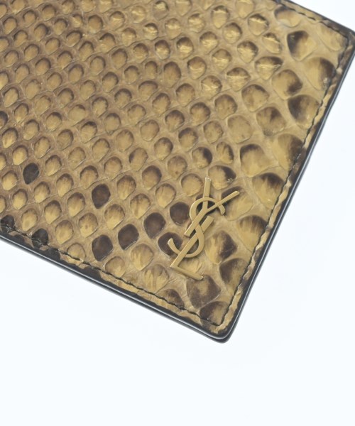 SAINT LAURENT PARIS（サンローランパリ）カードケース ベージュ サイズ:- メンズ/2200658438042