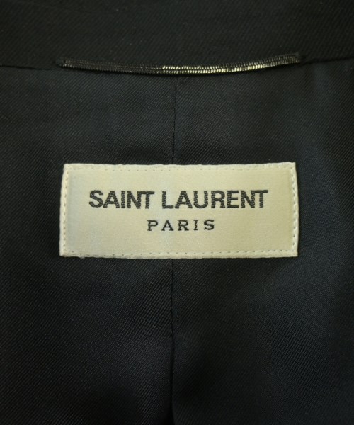 SAINT LAURENT PARIS（サンローランパリ）テーラードジャケット 黒 サイズ:48(L位) メンズ/2200658804014