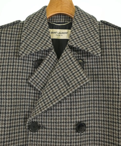 SAINT LAURENT PARIS（サンローランパリ）トレンチコート グレー サイズ:46(M位) メンズ/2200659475022
