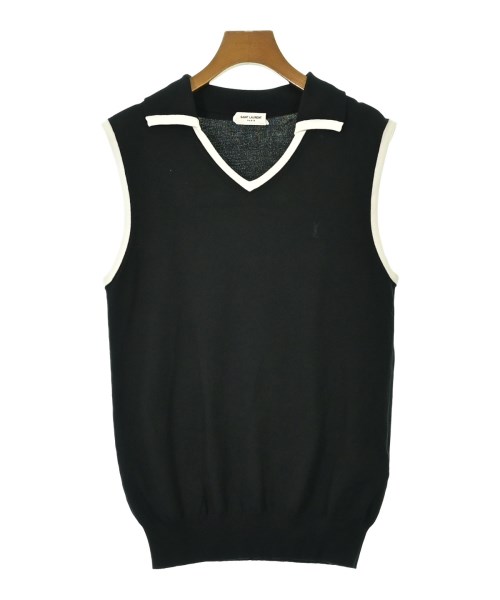 SAINT LAURENT PARIS(サンローランパリ)ニット・セーター 黒 サイズ:L/2200659854018