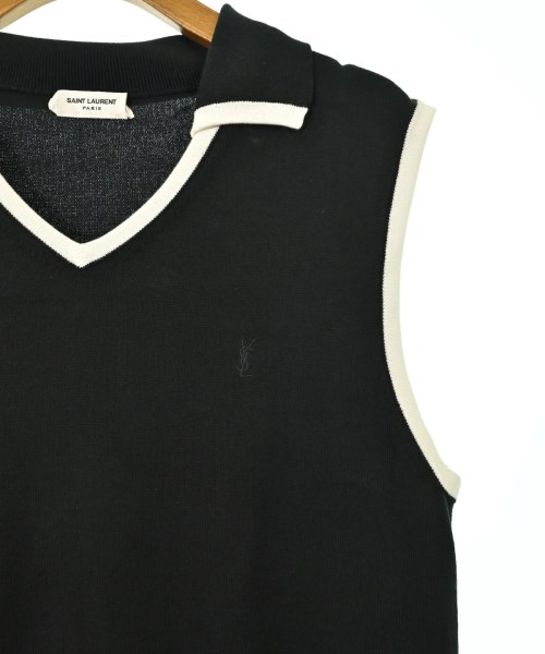 SAINT LAURENT PARIS（サンローランパリ）ニット・セーター 黒 サイズ:L レディース/2200659854018