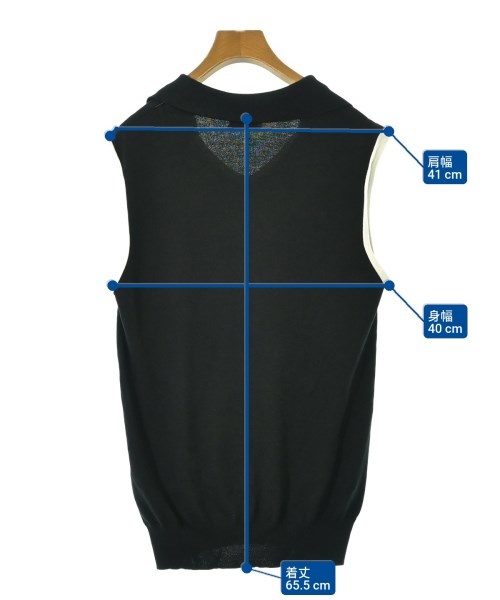 SAINT LAURENT PARIS（サンローランパリ）ニット・セーター 黒 サイズ:L レディース/2200659854018