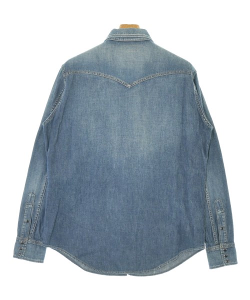 SAINT LAURENT PARIS（サンローランパリ）カジュアルシャツ 青 サイズ:M メンズ/2200660539072