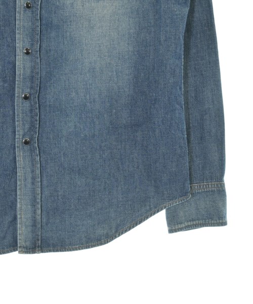 SAINT LAURENT PARIS（サンローランパリ）カジュアルシャツ 青 サイズ:M メンズ/2200660539072