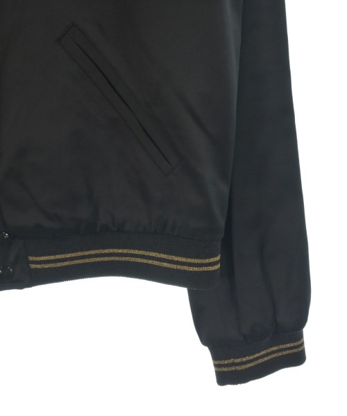 SAINT LAURENT PARIS（サンローランパリ）スタジャン 黒 サイズ:48(L位) メンズ/2200660938097