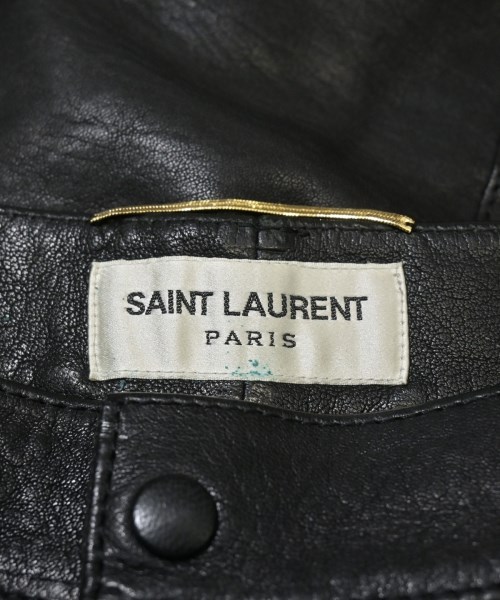 SAINT LAURENT PARIS（サンローランパリ）ミニスカート 黒 サイズ:38(S位) レディース/2200660938103