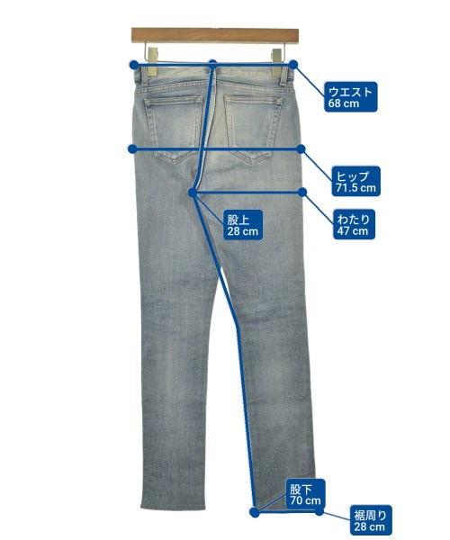 SAINT LAURENT PARIS（サンローランパリ）デニムパンツ 青 サイズ:25(S位) レディース/2200660977034