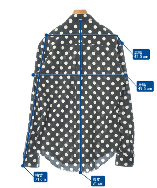 SAINT LAURENT PARIS（サンローランパリ）カジュアルシャツ 黒 サイズ:39(M位) メンズ/2200657383527