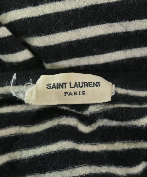 SAINT LAURENT PARIS（サンローランパリ）ベスト/ノースリーブ 黒 サイズ:S レディース/2200661450048