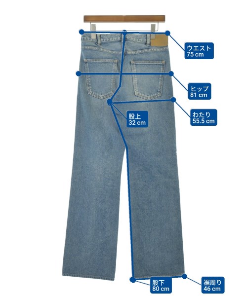 SAINT LAURENT PARIS（サンローランパリ）デニムパンツ 紺 サイズ:29(S位) メンズ/2200661508022