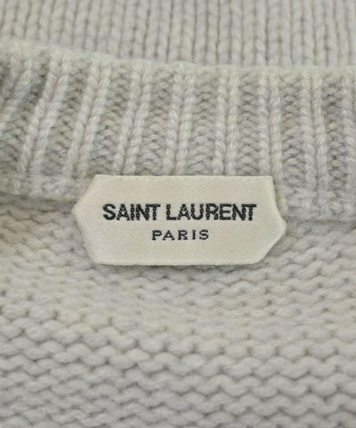 SAINT LAURENT PARIS（サンローランパリ）カーディガン グレー サイズ:S レディース/2200661968017
