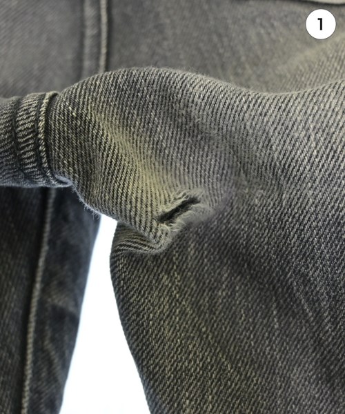 SAINT LAURENT PARIS（サンローランパリ）デニムパンツ 黒 サイズ:26(XS位) メンズ/2200711051058