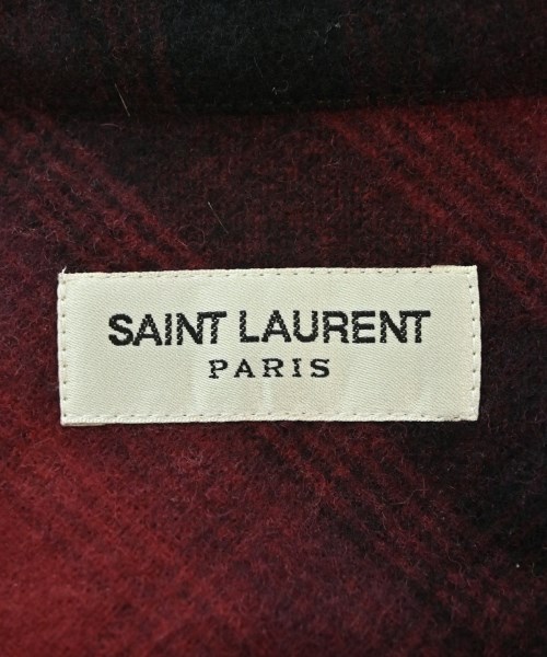 SAINT LAURENT PARIS（サンローランパリ）カジュアルシャツ 赤 サイズ:M メンズ/2200703129581