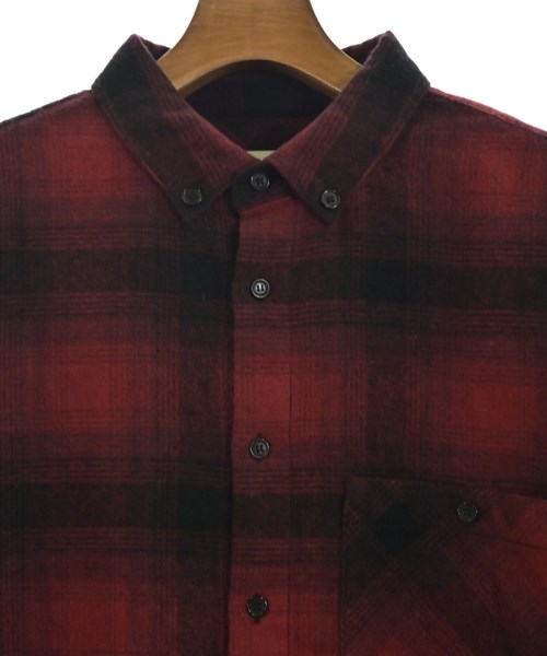 SAINT LAURENT PARIS（サンローランパリ）カジュアルシャツ 赤 サイズ:M メンズ/2200703129581