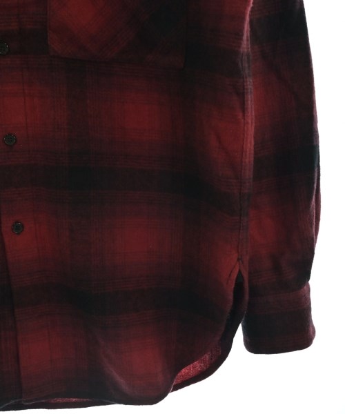 SAINT LAURENT PARIS（サンローランパリ）カジュアルシャツ 赤 サイズ:M メンズ/2200703129581